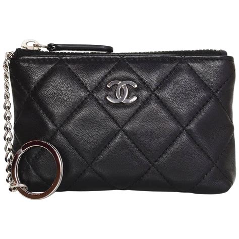 chanel wallet with key ring|chanel wallet consignment.